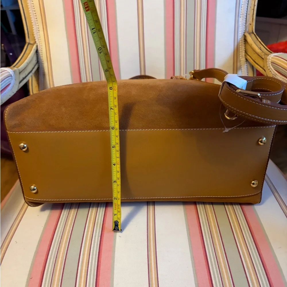 Stunning NWT Iacucci Italy 🇮🇹 Leather, Croc Embossed and Suede Leather Bag